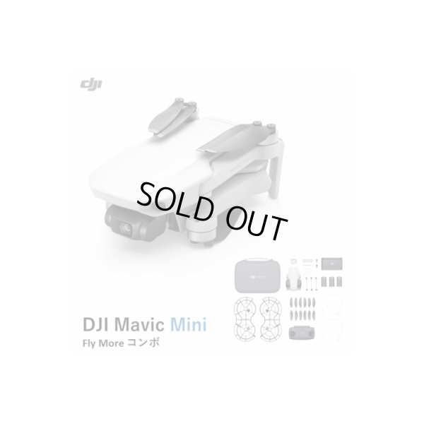 画像1: DJI Mavic Mini フライモア コンボ 【未開封・動作点検なしでの発送】(ユーザマニュアル日本語版　1.0付）【15418】