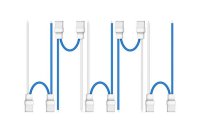 BETAFPV 65x HD ケーブル 2S Whoop Cable Pigtail (BT2.0) (5PCS)【17345】