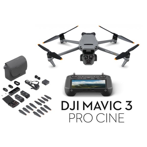 画像1: DJI Mavic 3 Pro Cine Premium Combo(DJI RC PRO 送信機付)【20285】