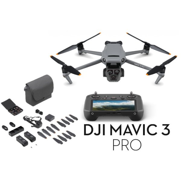 画像1: DJI Mavic 3 Pro Fly More Combo(DJI RC PRO 送信機付)【20284】