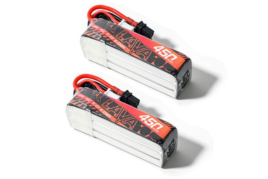 BETAFPV バッテリー LAVA 3S 450mAh 75C Battery (2PCS) 【Pavo 20】【21372】