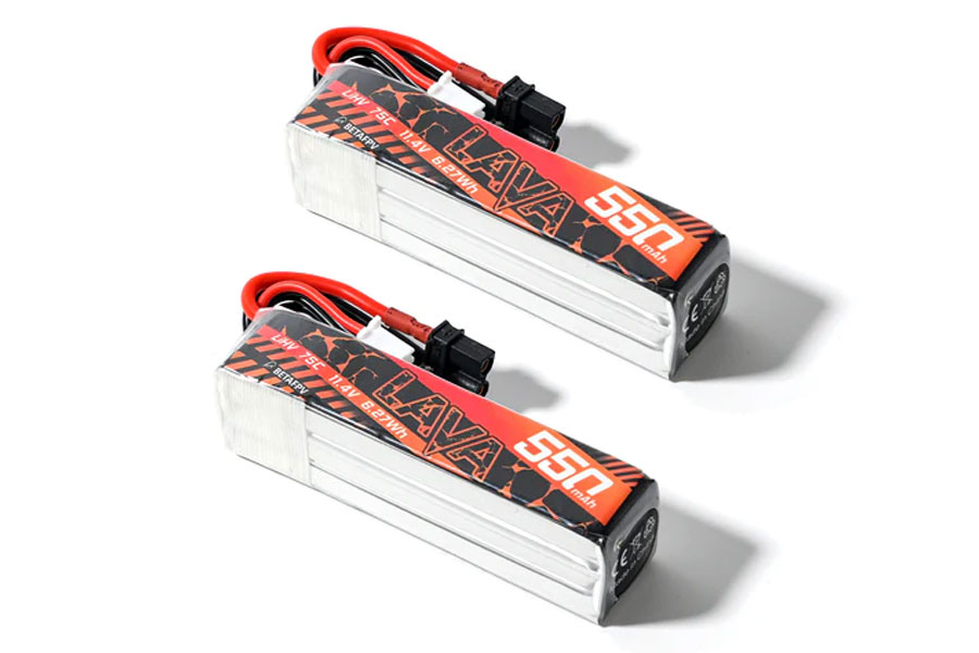 画像1: BETAFPV バッテリー LAVA 4S 550mAh 75C Battery (2PCS) 【TWIG XL】【21378】 (1)